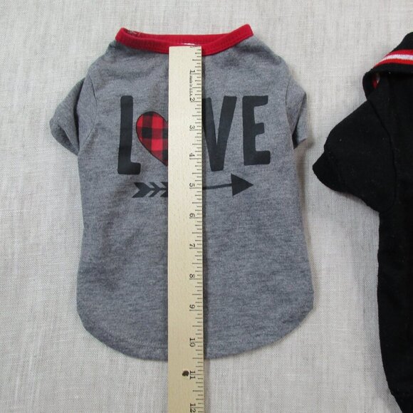 Closet Dog Shirt Trio M Love Graphic Single Ready to Mingle Funny Pet Outfit Set - Picture 7 of 16